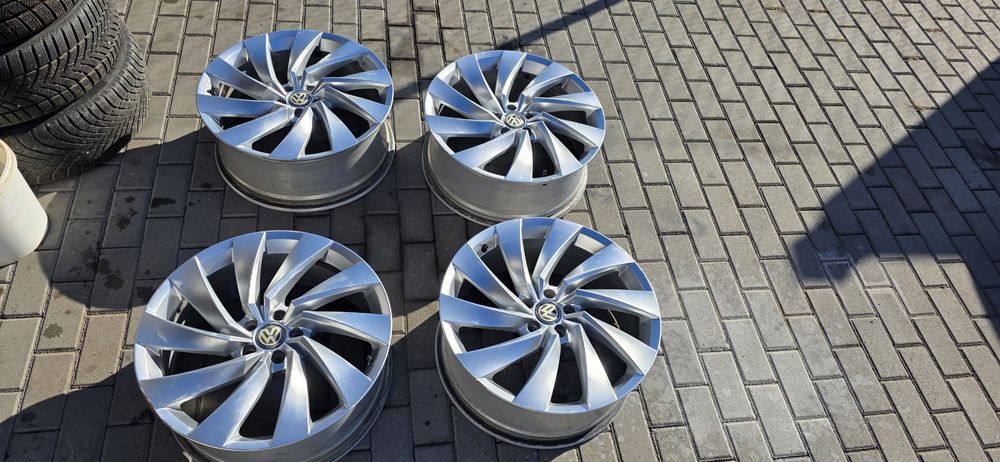 Set 4 jante originale 5x112 VW Arteon R line 20" cod 3G8601025D