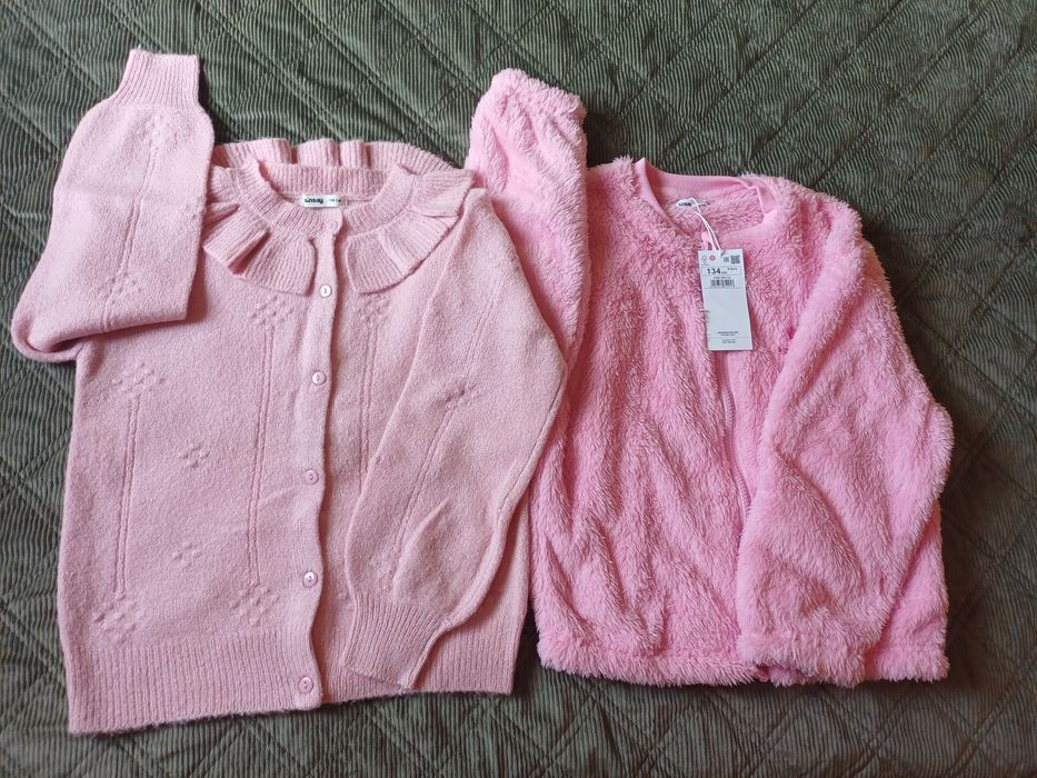 Чисто нови жилетка и пухкаво яке