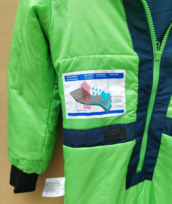 Trollkids Isfjord kids snowsuit зимен костюм/космонавт за дете 128 см.