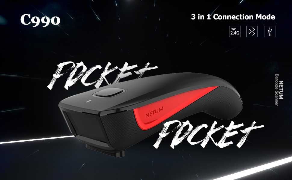 Сканер ручной беспроводной C990