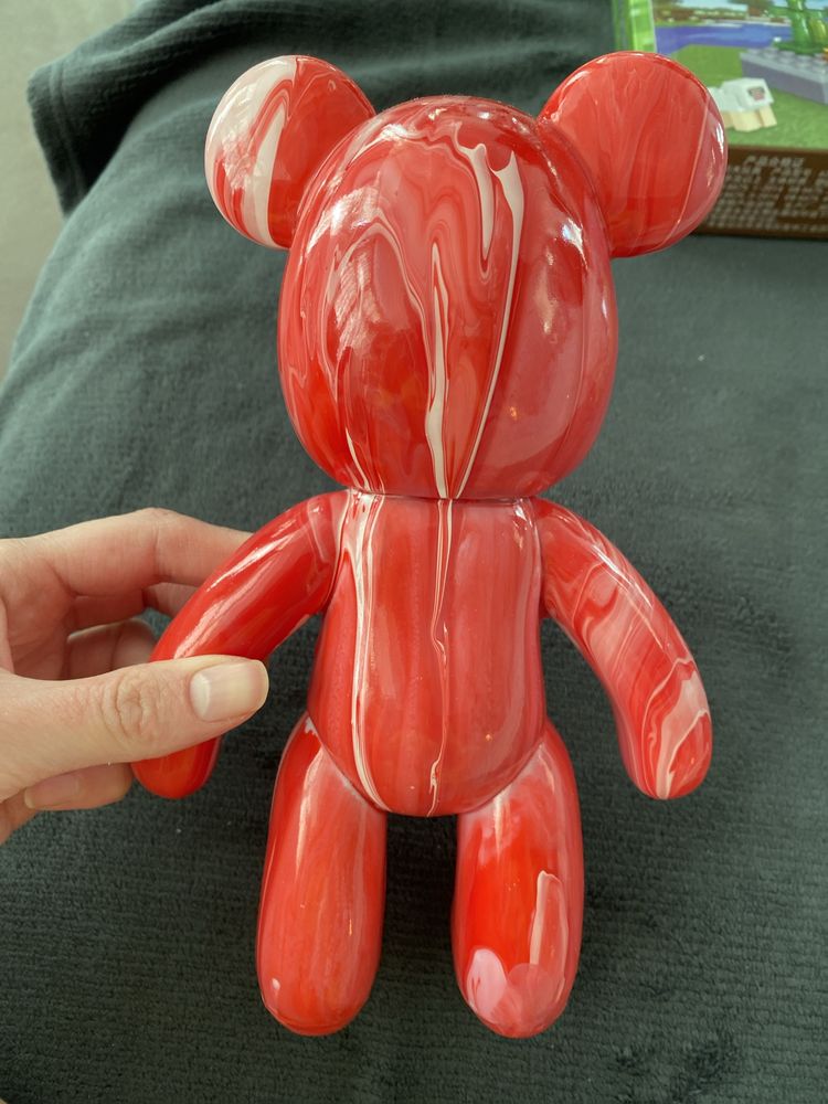 Fluid bear art мече флюид статуетка  боя