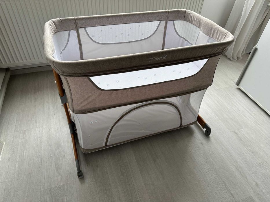 Ptatut co-sleeper 4 in 1 Smart Bed, Beige, MoMi