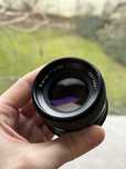 Contax Zeiss 50mm f1.4 MMJ montura Canon EF Simmod Obiectiv Vintage