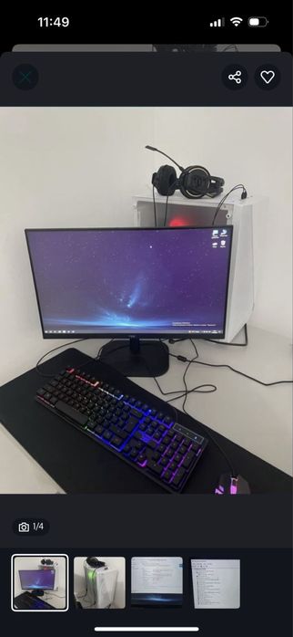 Компьютер б/у в отличном состояний, почти не использовали