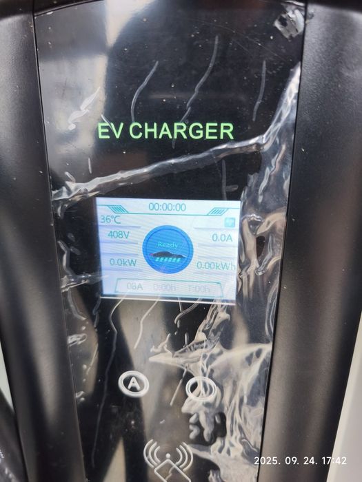 Vând stație de încărcare auto trifazat 22kw cu aplicatie si card RFID