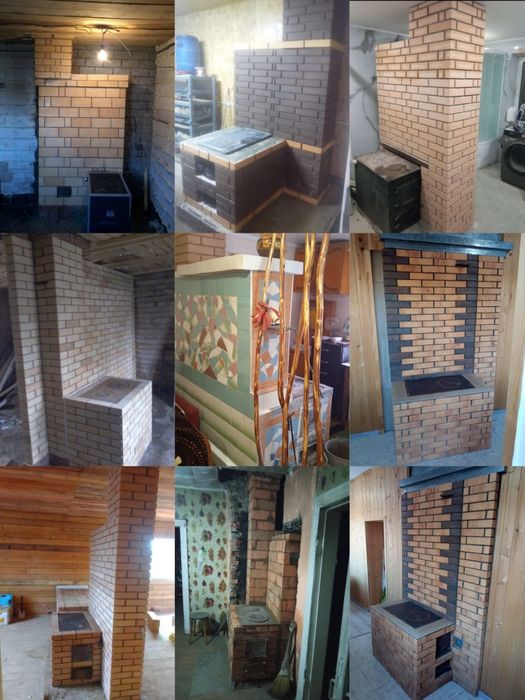 Услуги печника выполним все виды работ ремонта по печкам