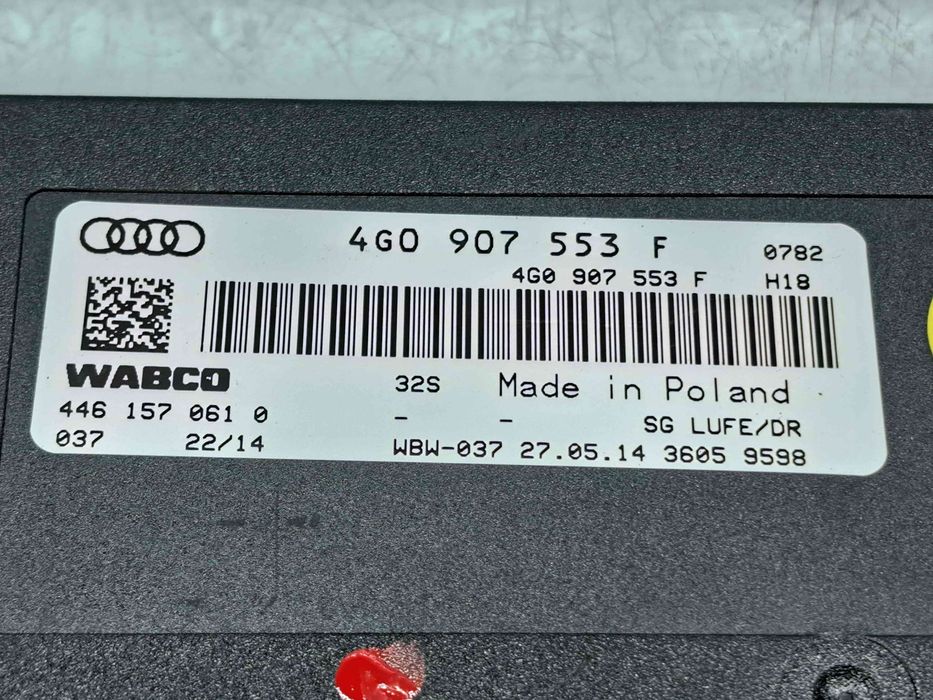 Modul confort Audi A7 Sportback (4GA) [Fabr 2011-2017] 4G0907553F