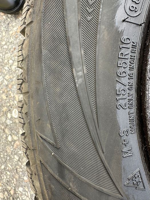anvelope iarna 215/65/R16 M+S, COOPER +jante tabla 5x114,3,Germania