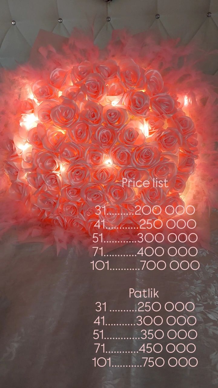 Lentali buket zakazga