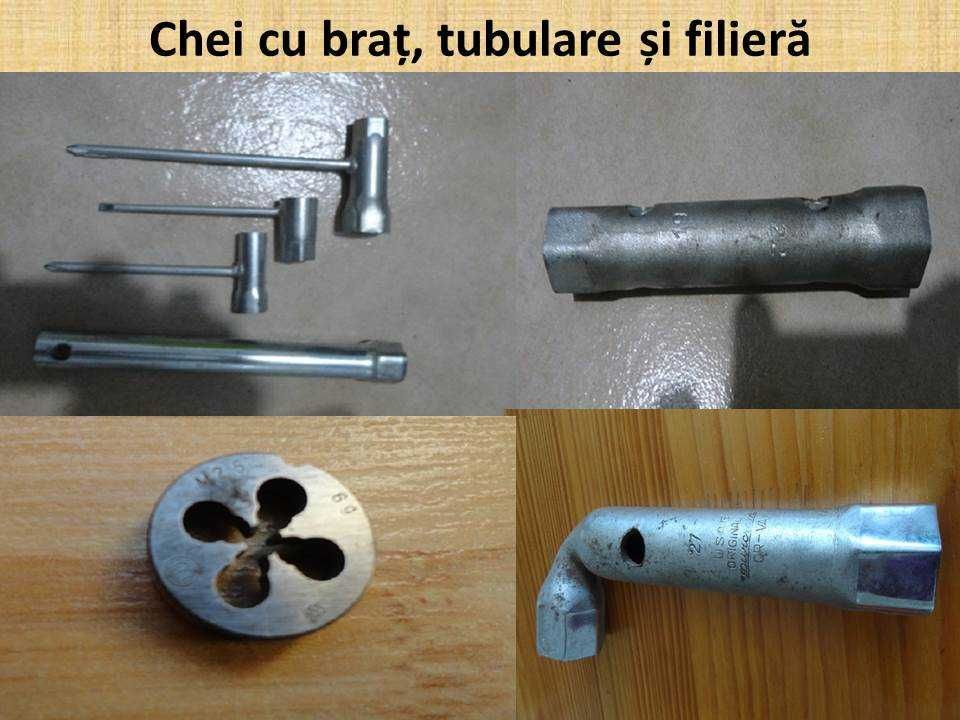 scule de mână - chei cu brat, tubulare si filiera