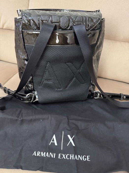 Черна раница Armani Exchange