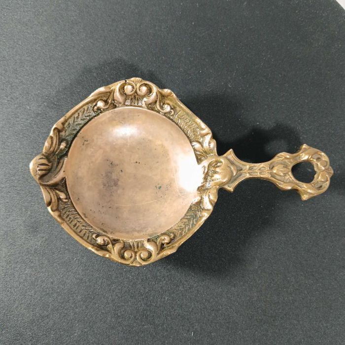 Scrumiera antica, bronz masiv, Baroc-Victorian