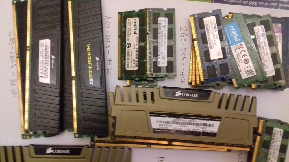 Memorii  PC DDR 3 /CML16GX3M4A  DDR 2, DDR3 4GB Laptop