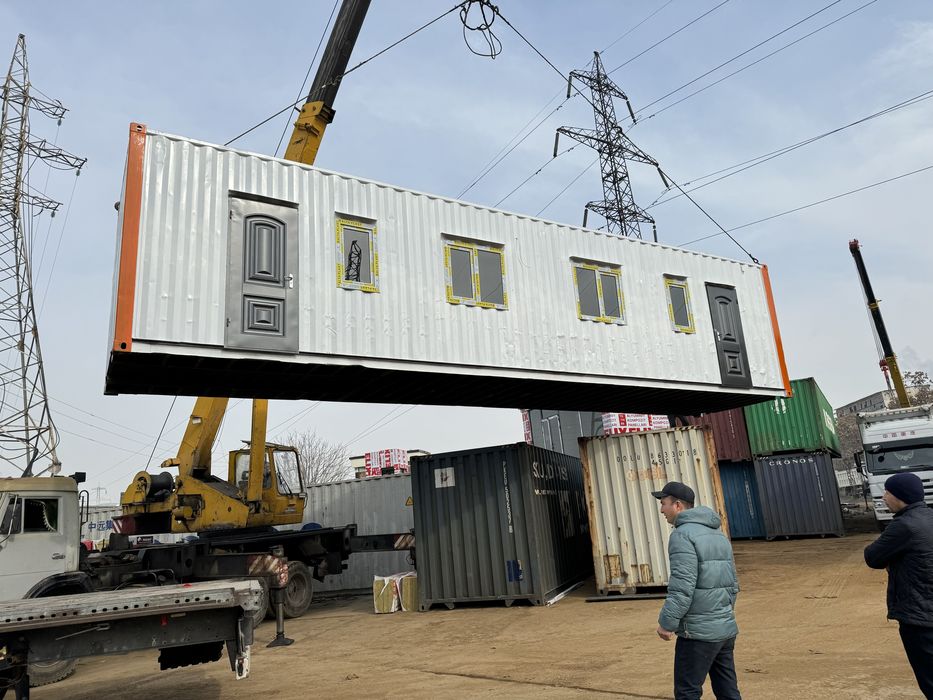 Konteynir uylar tayyor holatda контейнер домик