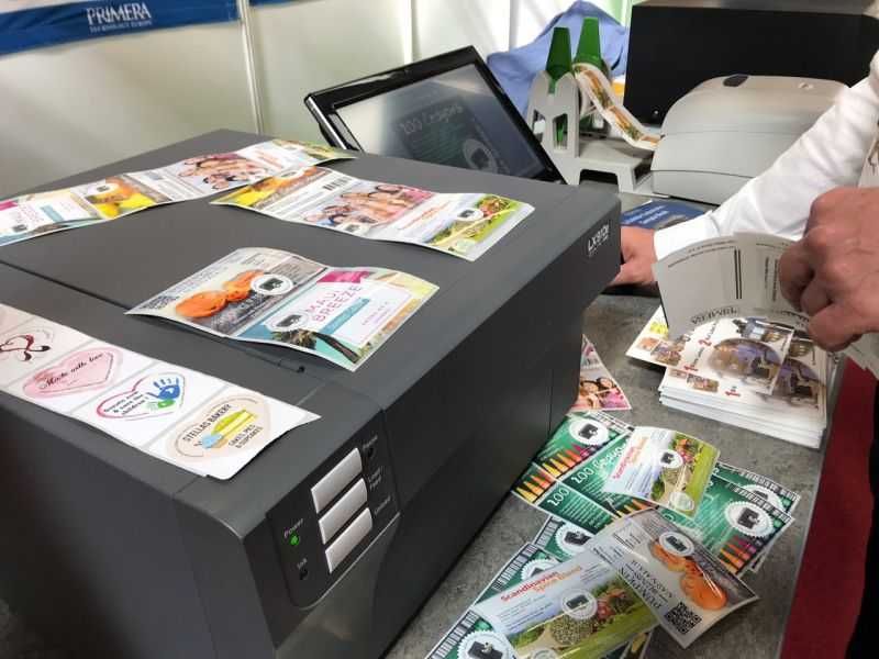 Цветен принтер за етикети PRIMERA LX910e