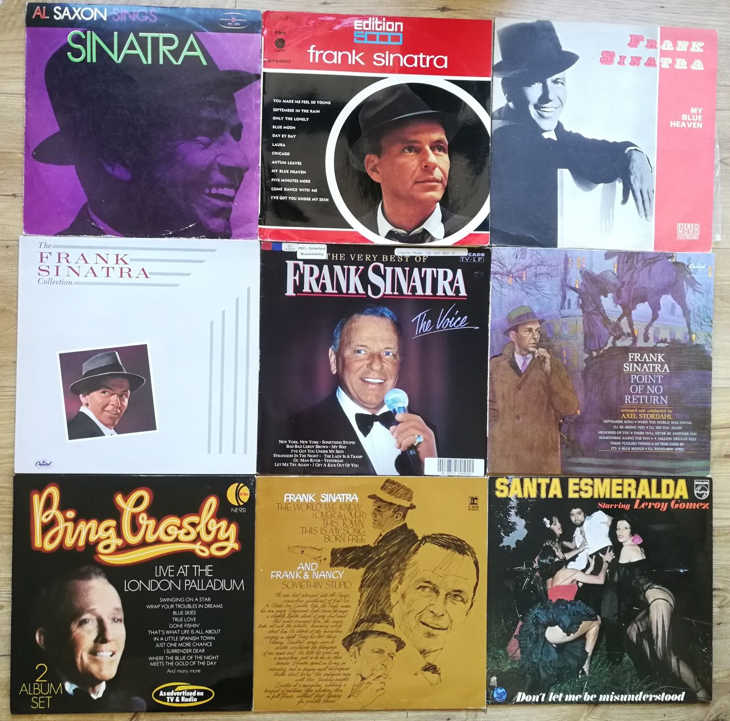 Vinil Stephene Grappelli Al Hirt Wilson Pickett Sonny Rollins Santana