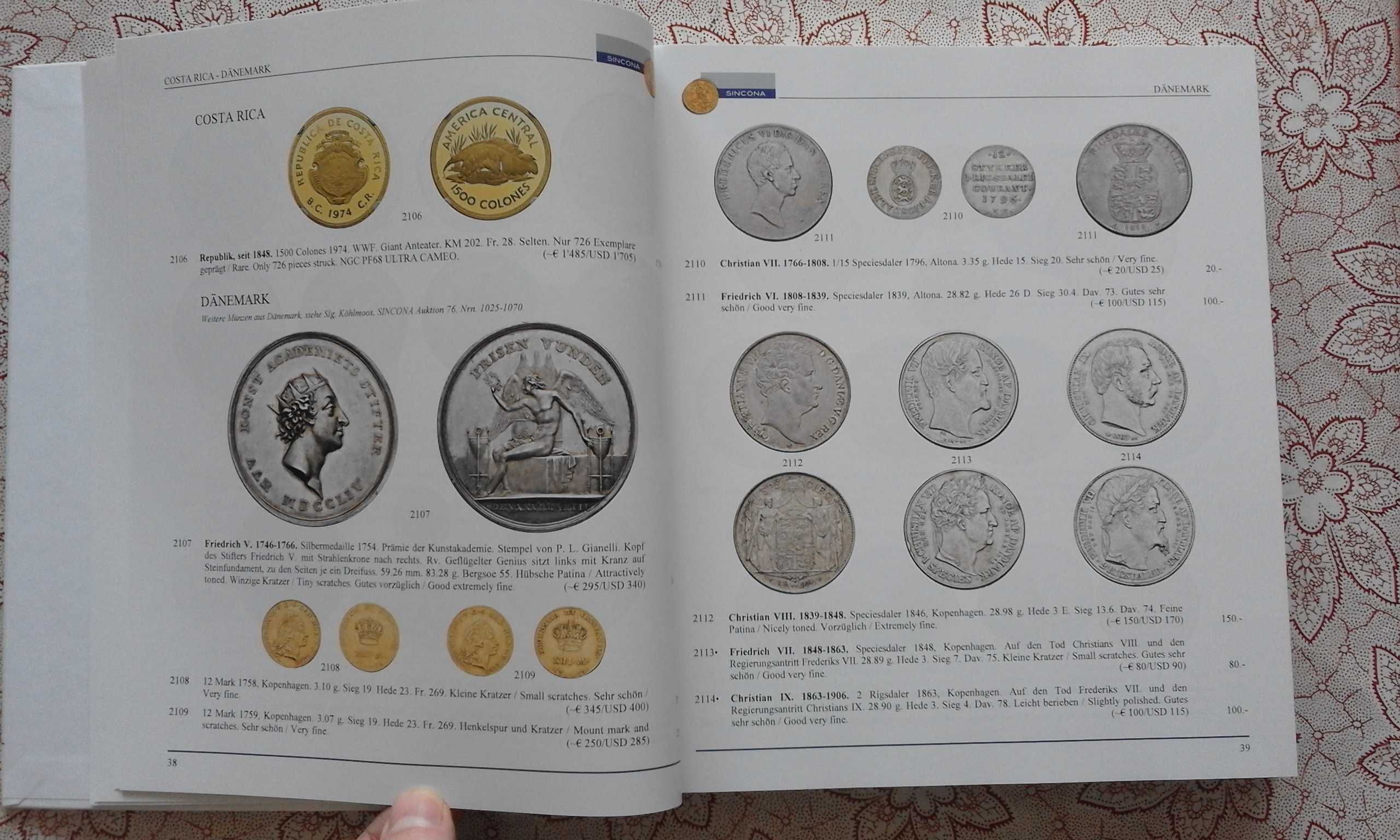 SINCONA Auction 77: Coins and Medals of Switzerland / 18-19 May 2022