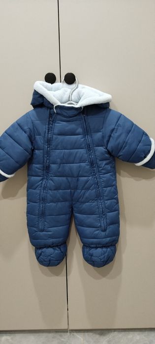 Комбинезон зимний для новорожденных