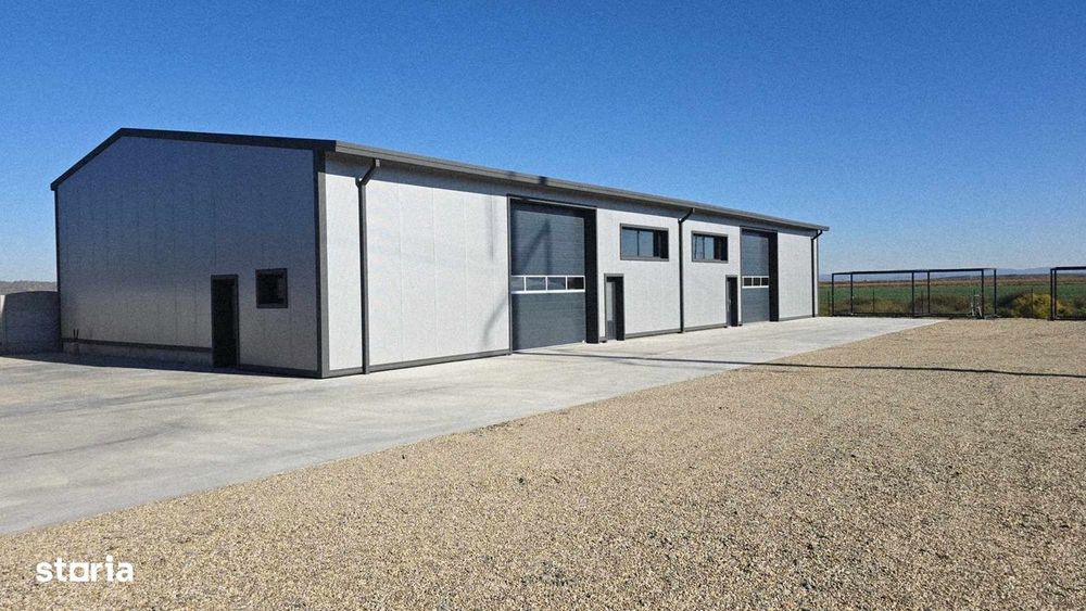 Hală nouă + clădire birouri de închiriat, zona Metro