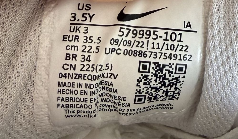 Nike Air Max IVO  (35.5) Маратонки