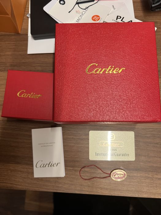 Iced out cartier santos + iced out matcing bracelet