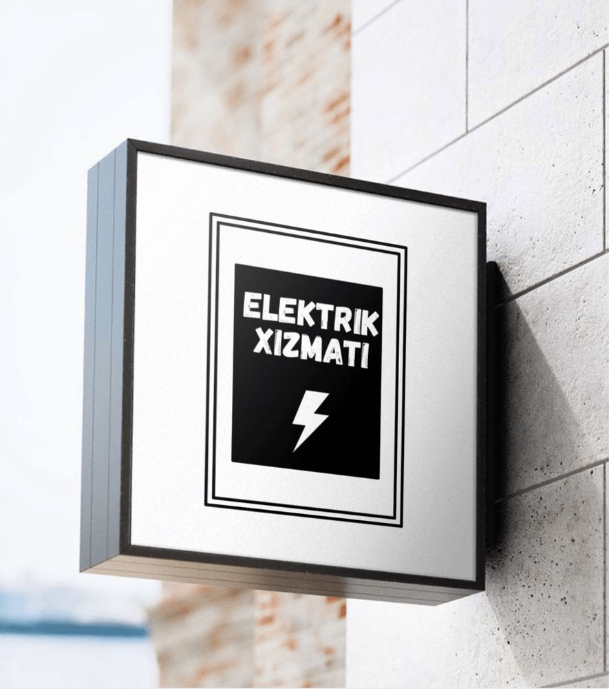 Elektrik Elektrik xizmati.