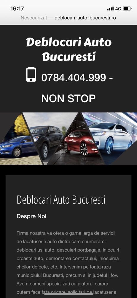 Deblocari auto bucuresti