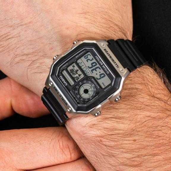 Мъжки часовник Casio AE-1200WH-1CVEF