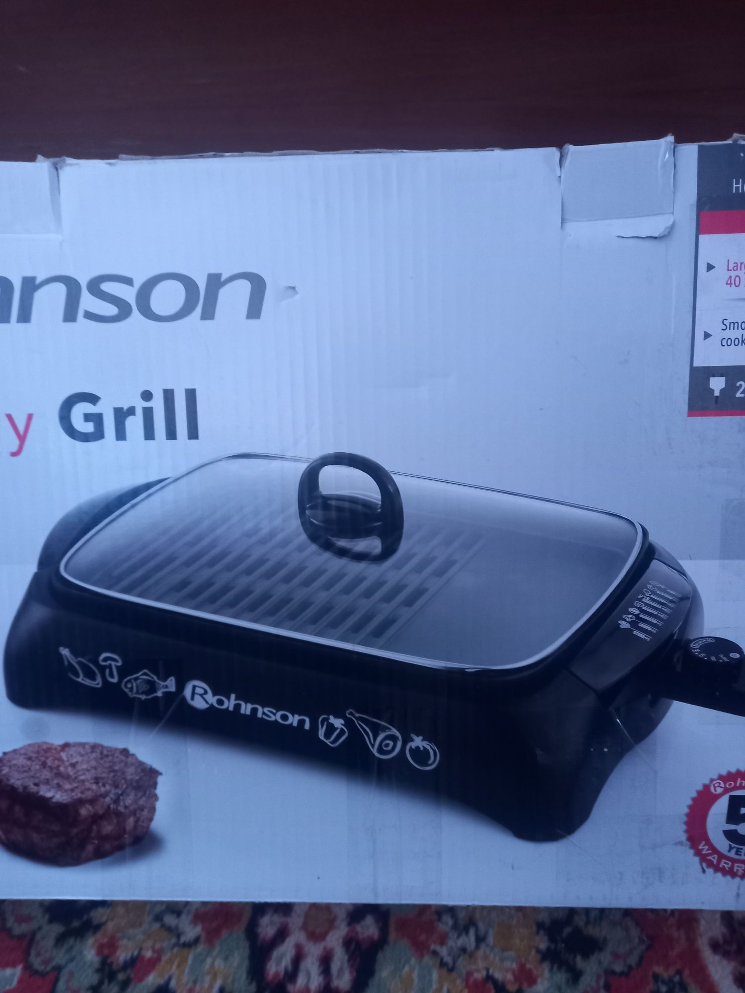 Gril Rohnson electric