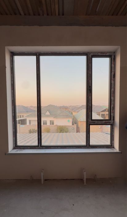 Монтаж окон, дверей, витражей, перегородок и остекление