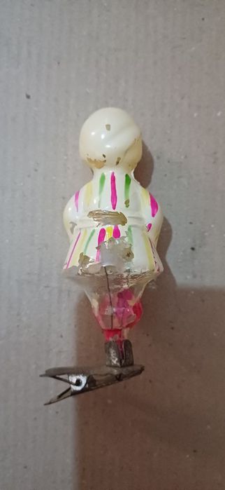 Ёлочная игрушка игрушки новогоднии СССР из стекла стекляная