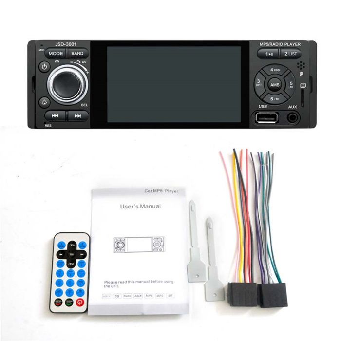 Dvd auto Radio auto 1 din, Full Touch, Mirrorlink Comenzi Volan