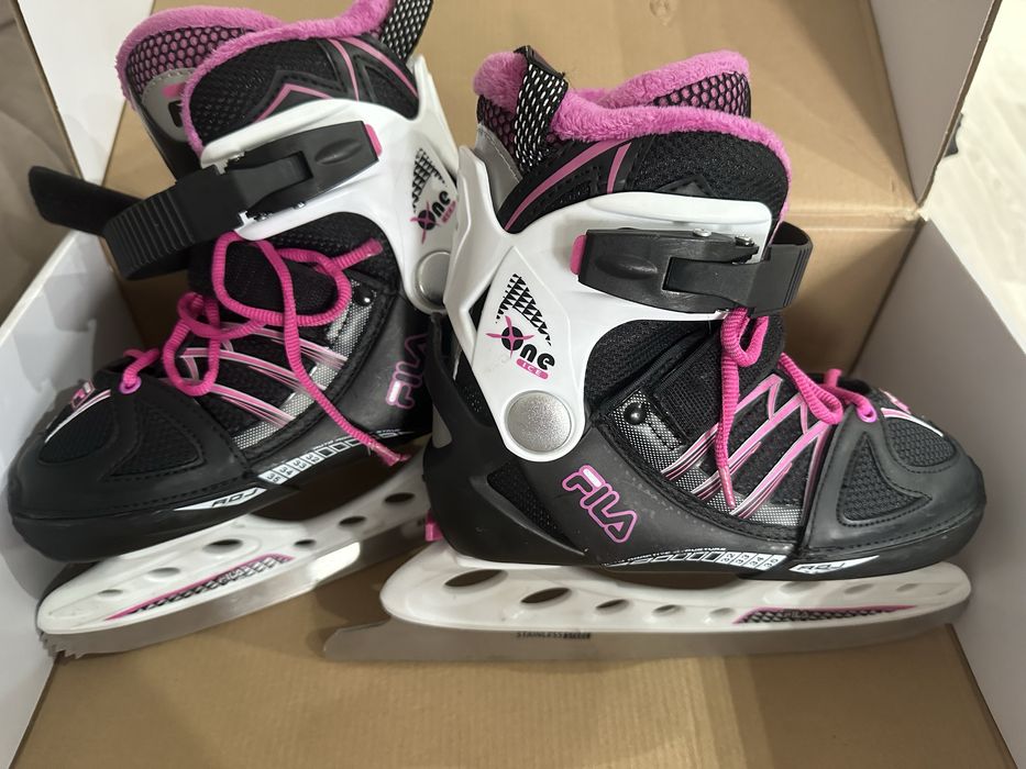 Продам детские раздвижные коньки. Фирмы Fila.