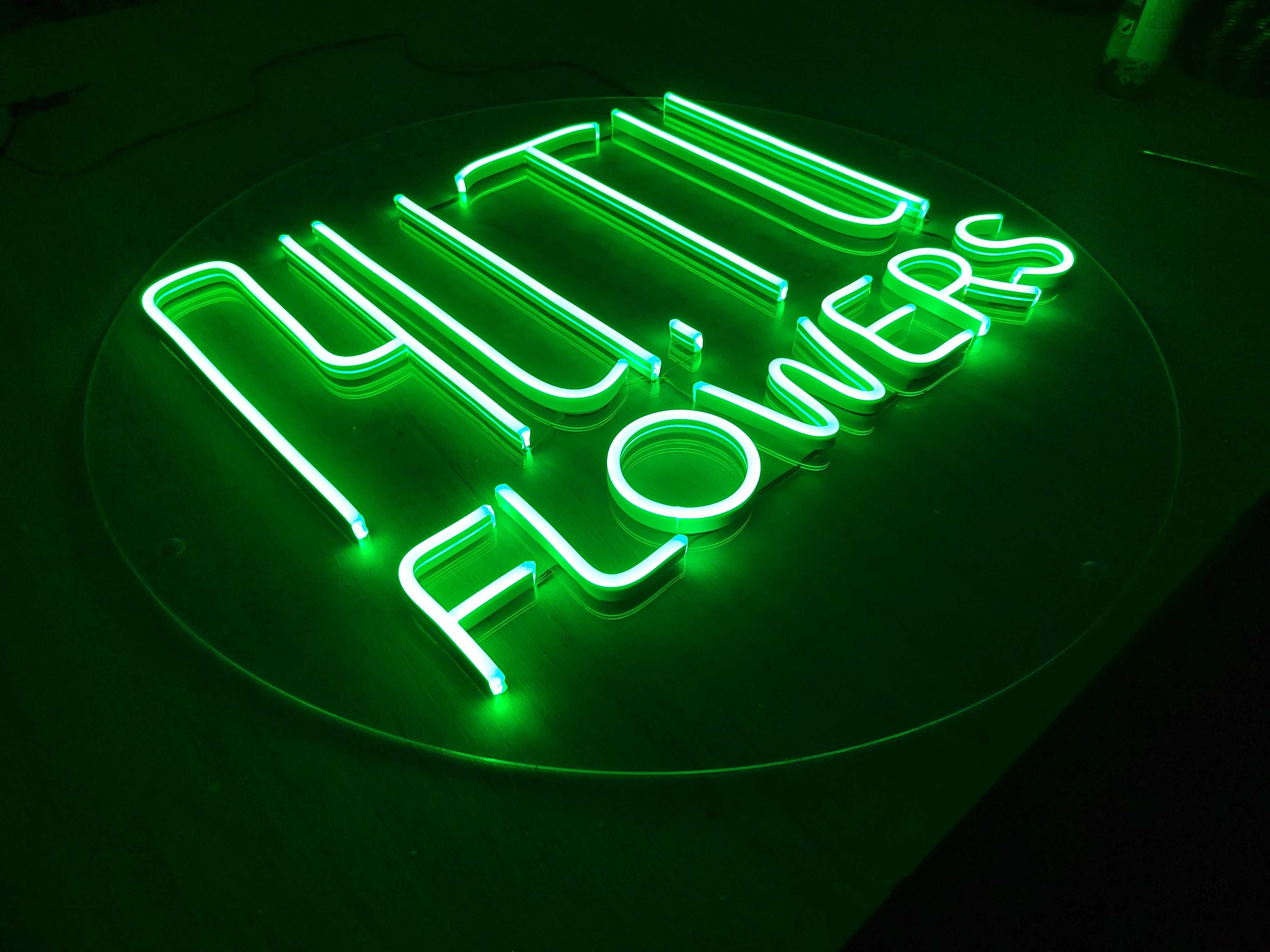 NEON REKLAMA xizmatlari.