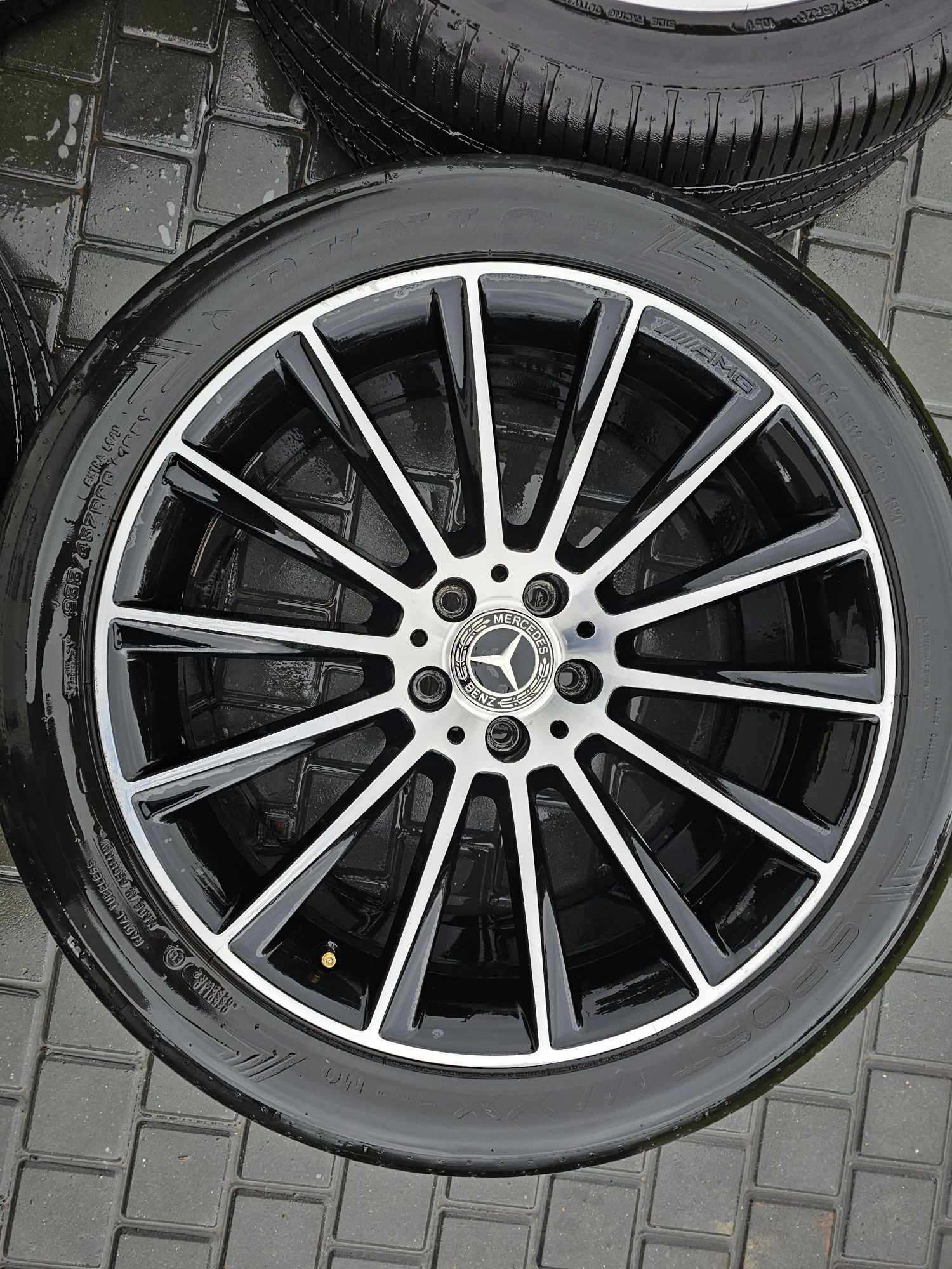Roti Amg Mercedes, turbine, originale, r20, glc