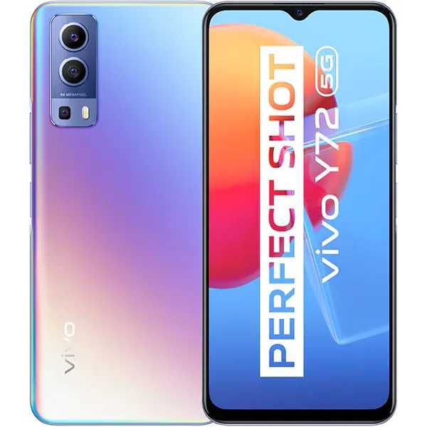Telefon Vivo Y72 5G 128GB 8GB 6.58" Dual SIM Dream Glow Nou Sigilat