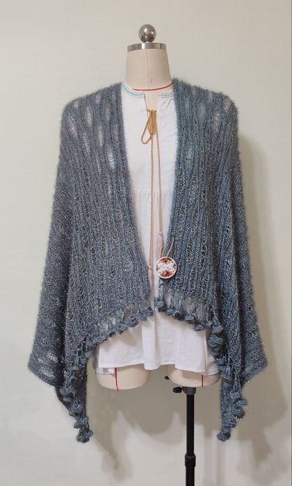 Женский палантин для любителей ручной работы