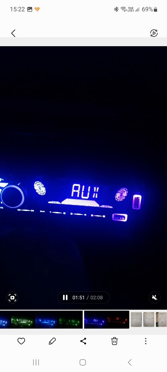 Radio casetofon auto wireless mp3 cu Bluetooth și Comandă volan