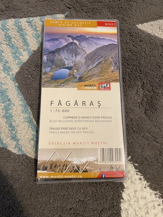 Vând hărți de drumeție- Vlădeasa, Apuseni, Făgăraș