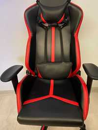 Геймърски стол - черно/червен