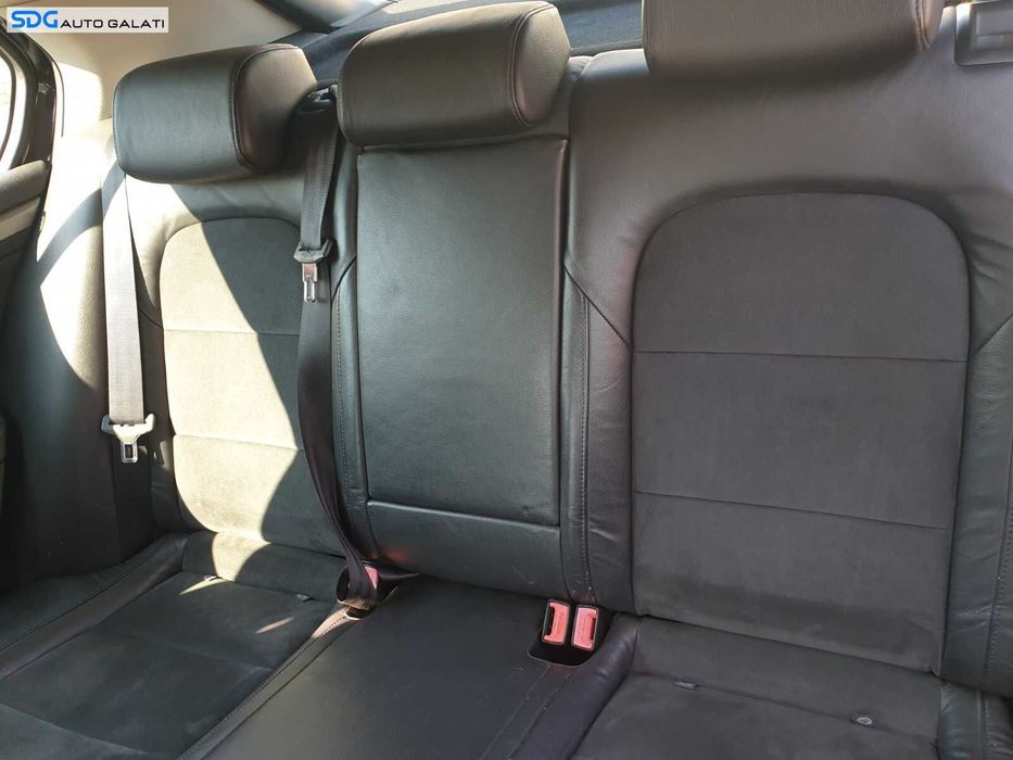 Interior Semi Piele Alcantara Fara Incalzire Scaun Scaune Fata si Bancheta cu Spatar Skoda Superb 2 Hatcback Berlina 2008 - 2013