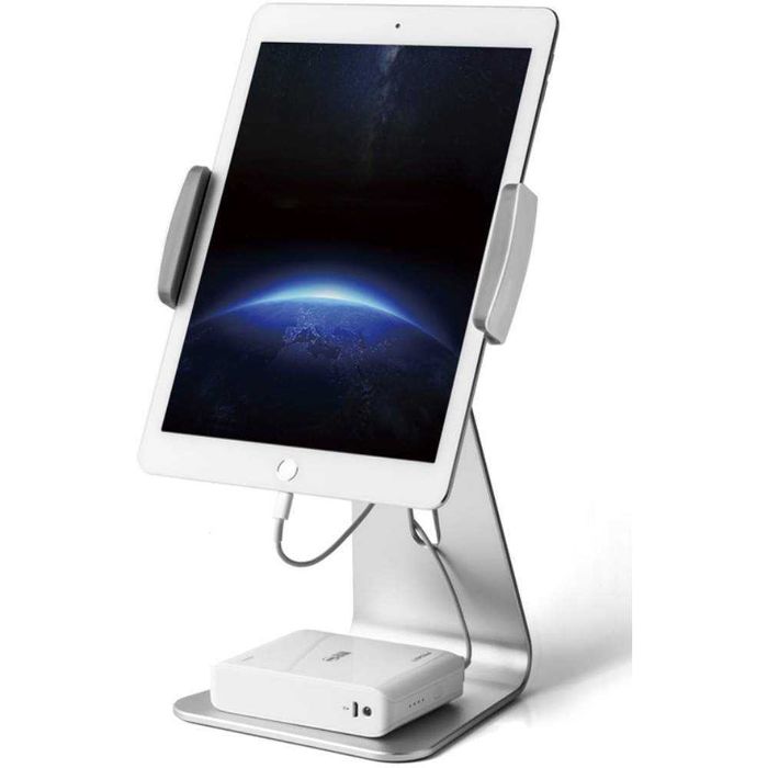 Suport birou aluminiu pentru tablete intre 7-13 inch - Silver