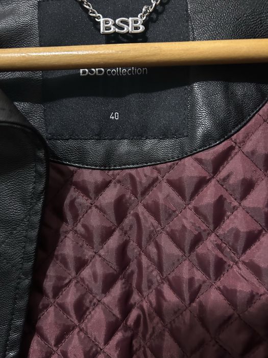 Jacheta imitatie piele BSB