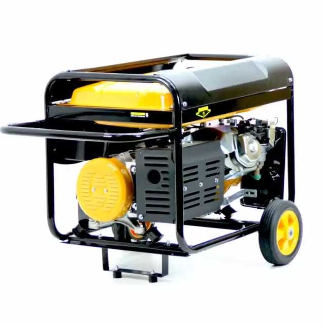 Генератор за ток с автоматика BULPOWER 7.5 KW Монофазен с колела