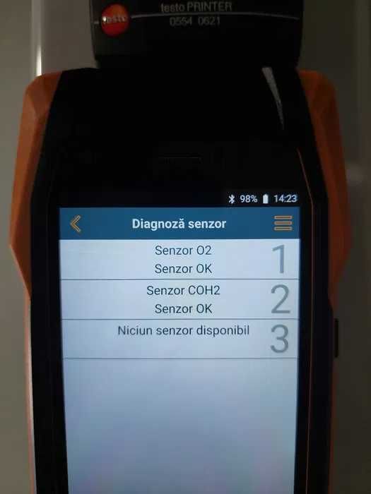 Testo 300 cu senzori de O2, CO