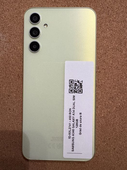 Samsung A346 Galaxy A34 Dual Sim 128 Gb ID-XXL2741