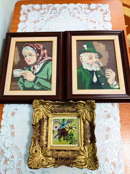 3 . Carpeta persană & Goblenuri înrămate