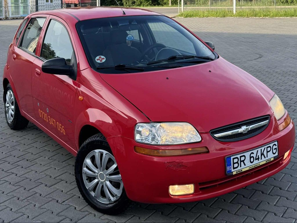 Chevrolet Kalos 
Fabricație 2006
Motor 1.4i benzina 100cp
Manual 5