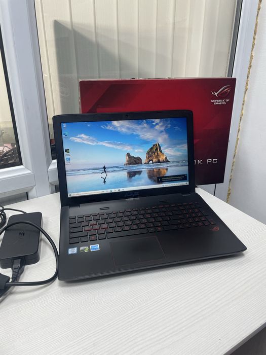 ASUS ROG Core i7-6th Игровой SSD512gb RAM 12gb SSD 512gb