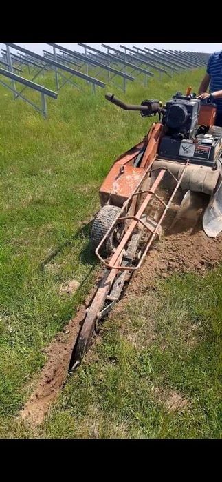 Vand/Inchiriez utilaje profesionale TRENCER sapat santuri apa,gaze,cur